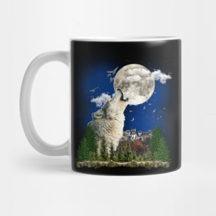 Howling Wolf Mug